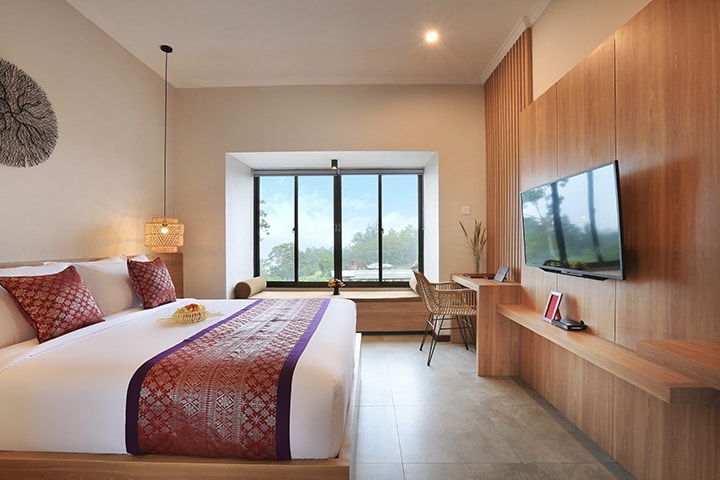 pramana zahill - deluxe room