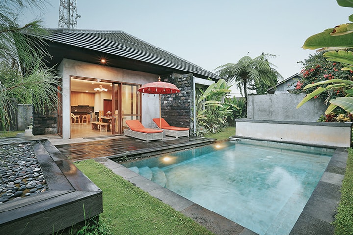 pramana zahill - three bedrooms heated pool villa