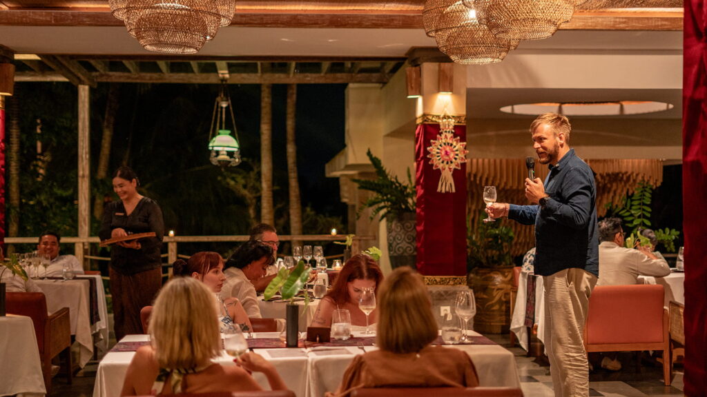 Wine Dinner with Flavours of the Island